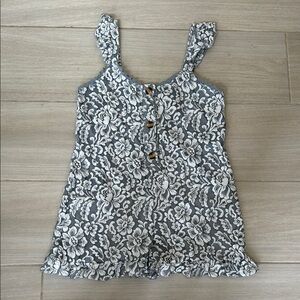 Floral Lace Romper